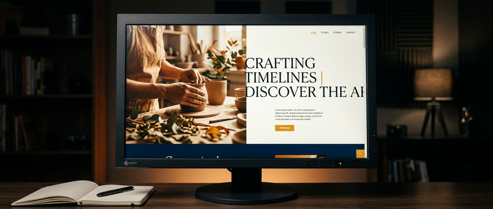 Custom small business website design — mobile-first, fast-loading, built to convert visitors into clients