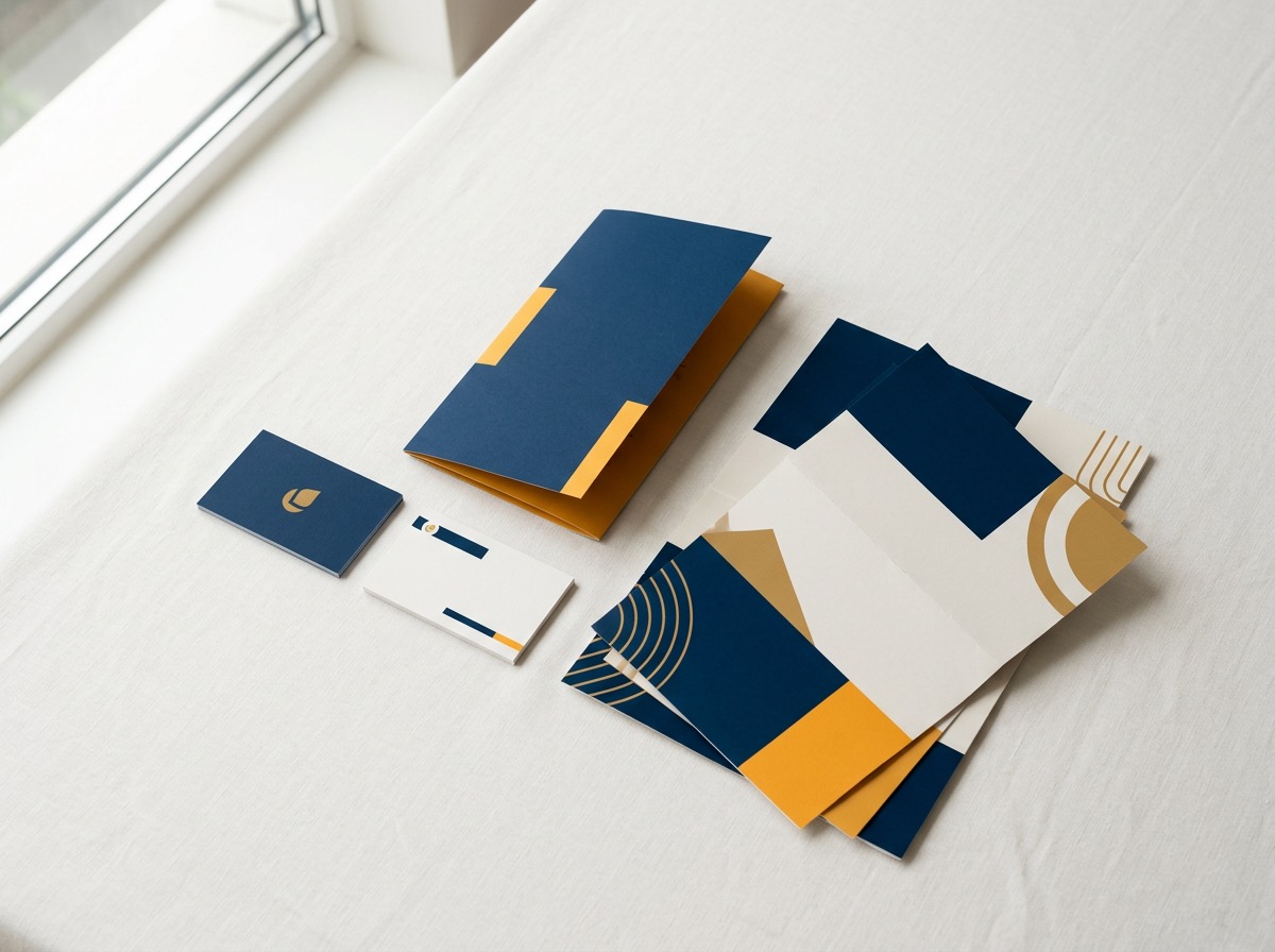 Print marketing materials for small businesses — flyers, business cards, menus, and branded signage
