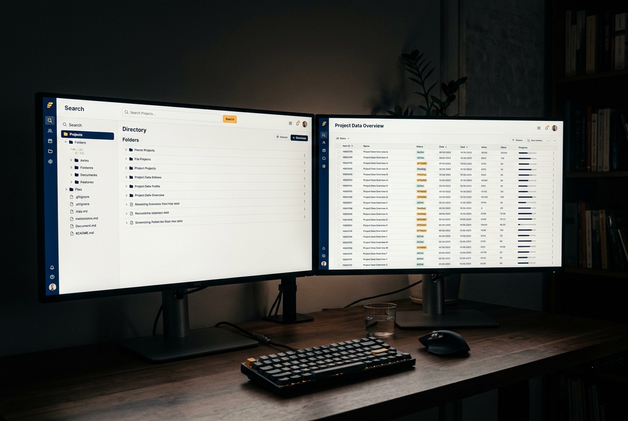 Custom web application UI design — directories, dashboards, and interactive tools built for small businesses