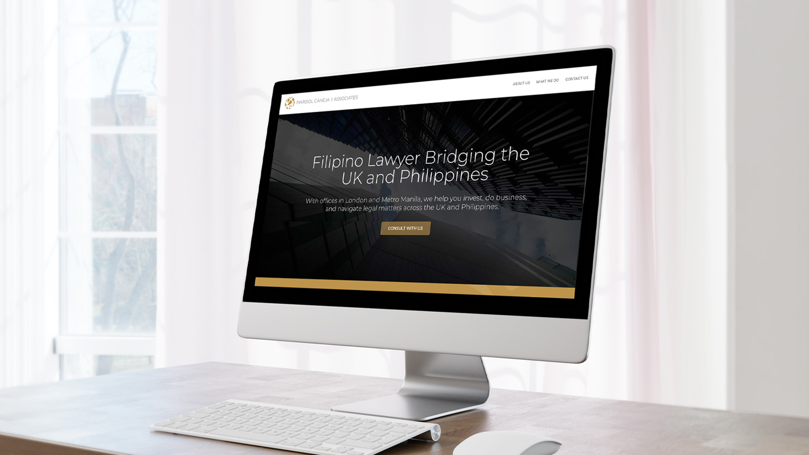 Marisol Caneja & Associates — Website Design & Graphic & Print Design project by Impressive by Design