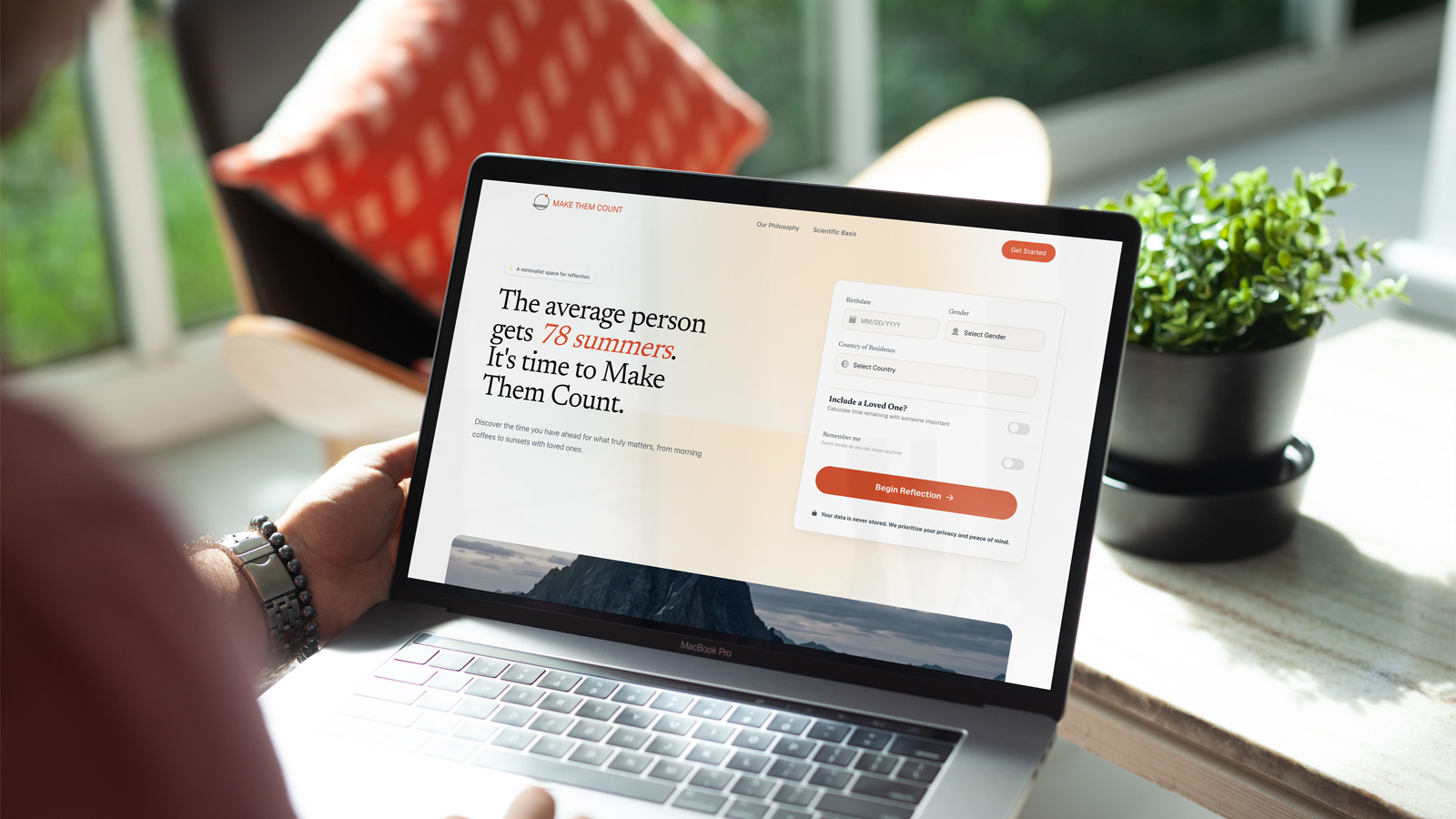 Make Them Count — Web Application project by Impressive by Design