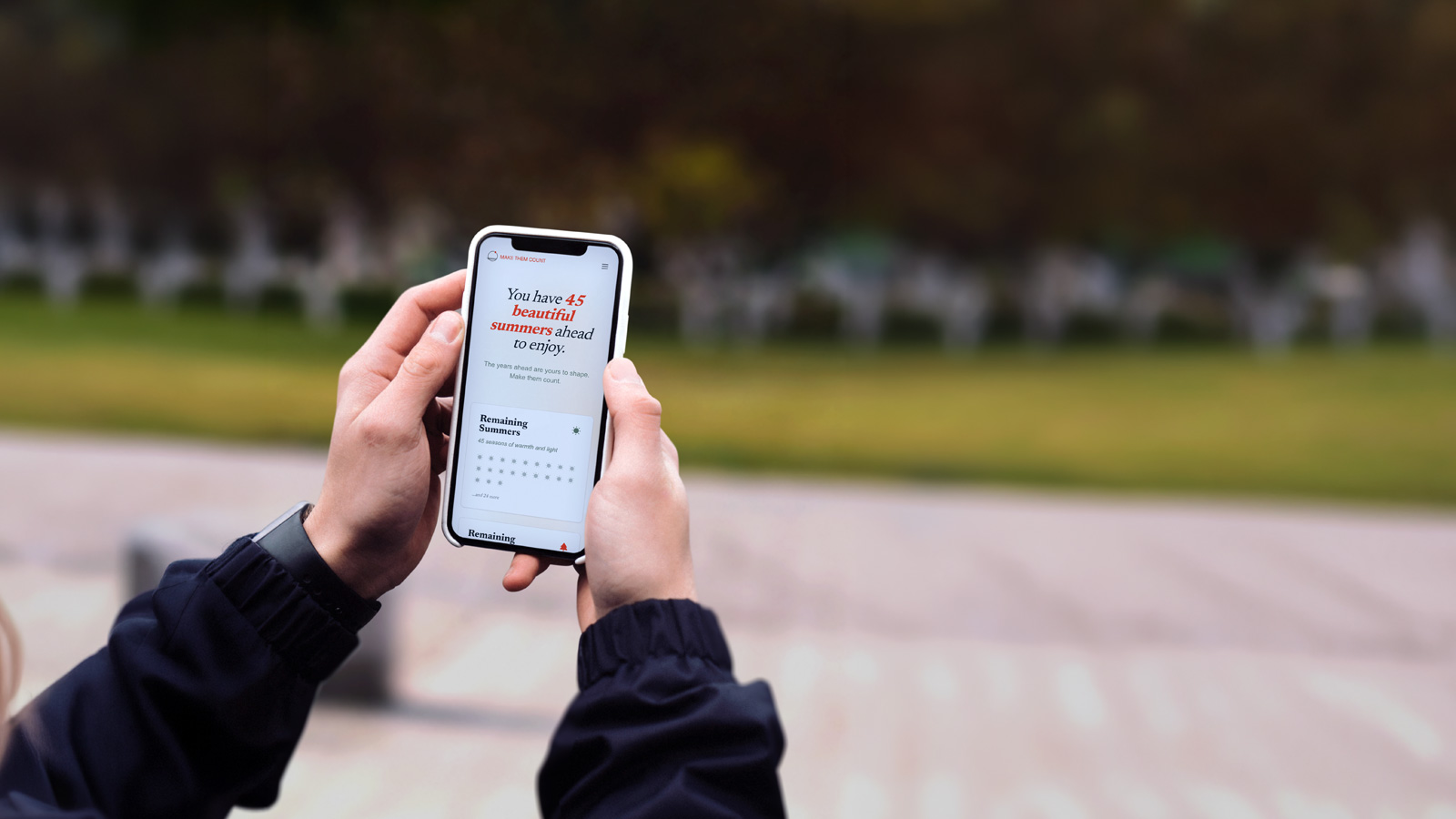 Make Them Count — project gallery image 2, Web Application