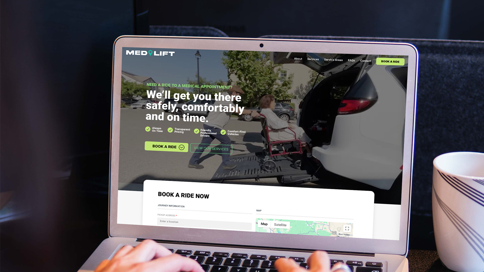 Med Lift — Website Design project by Impressive by Design