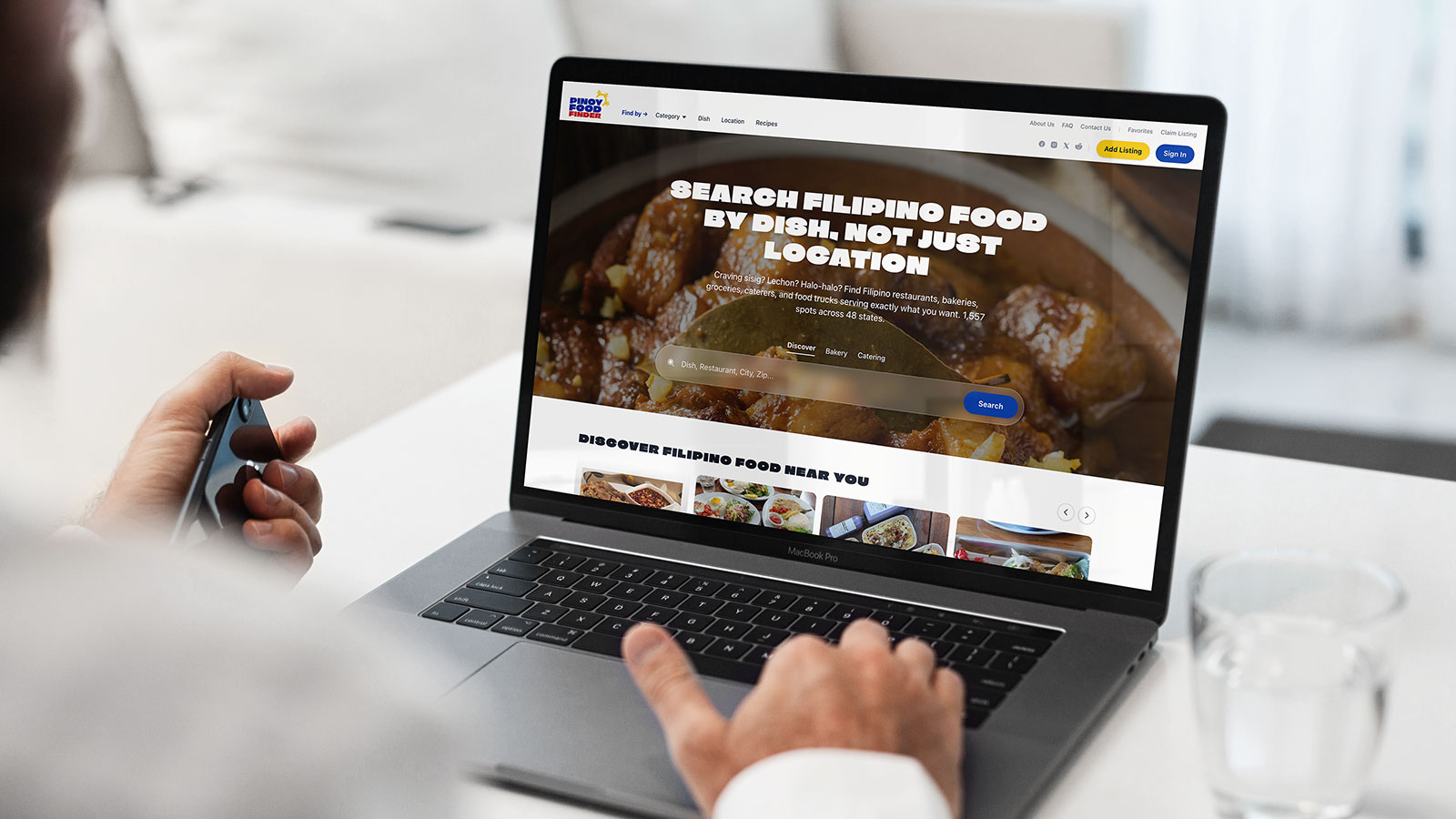 PinoyFoodFinder — Web Application project by Impressive by Design